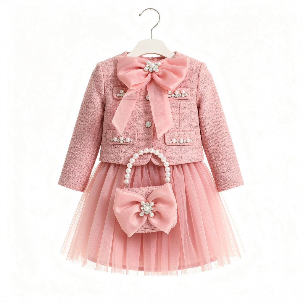 Pastel pink dress